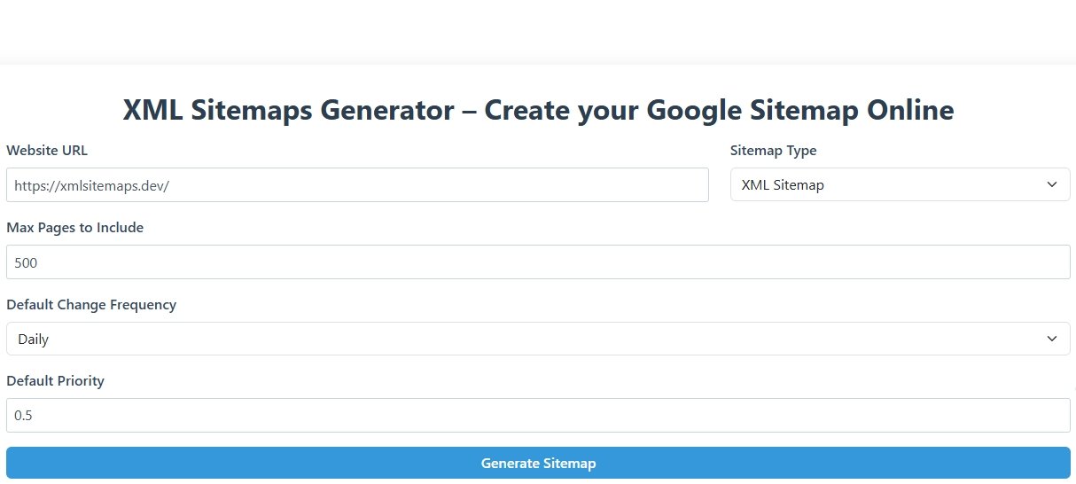 https://xmlsitemaps.dev/wp-content/uploads/2024/12/XML-Sitemaps-Genenrator.jpg